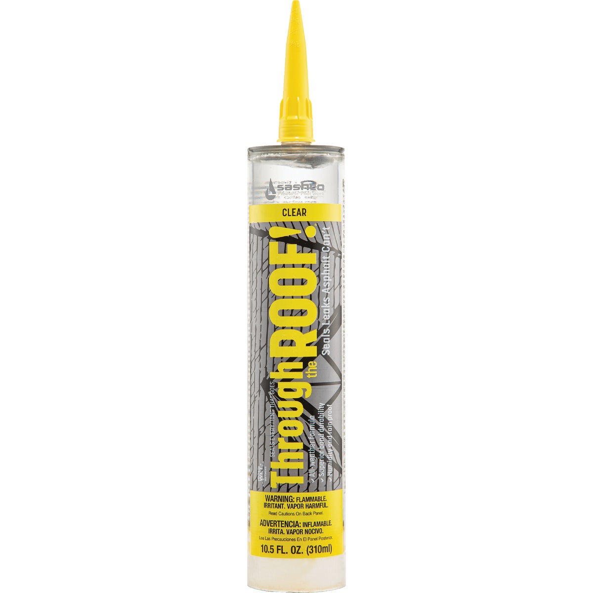 10OZ CLEAR ROOF SEALANT - 14010 by Sashco Sealants Inc