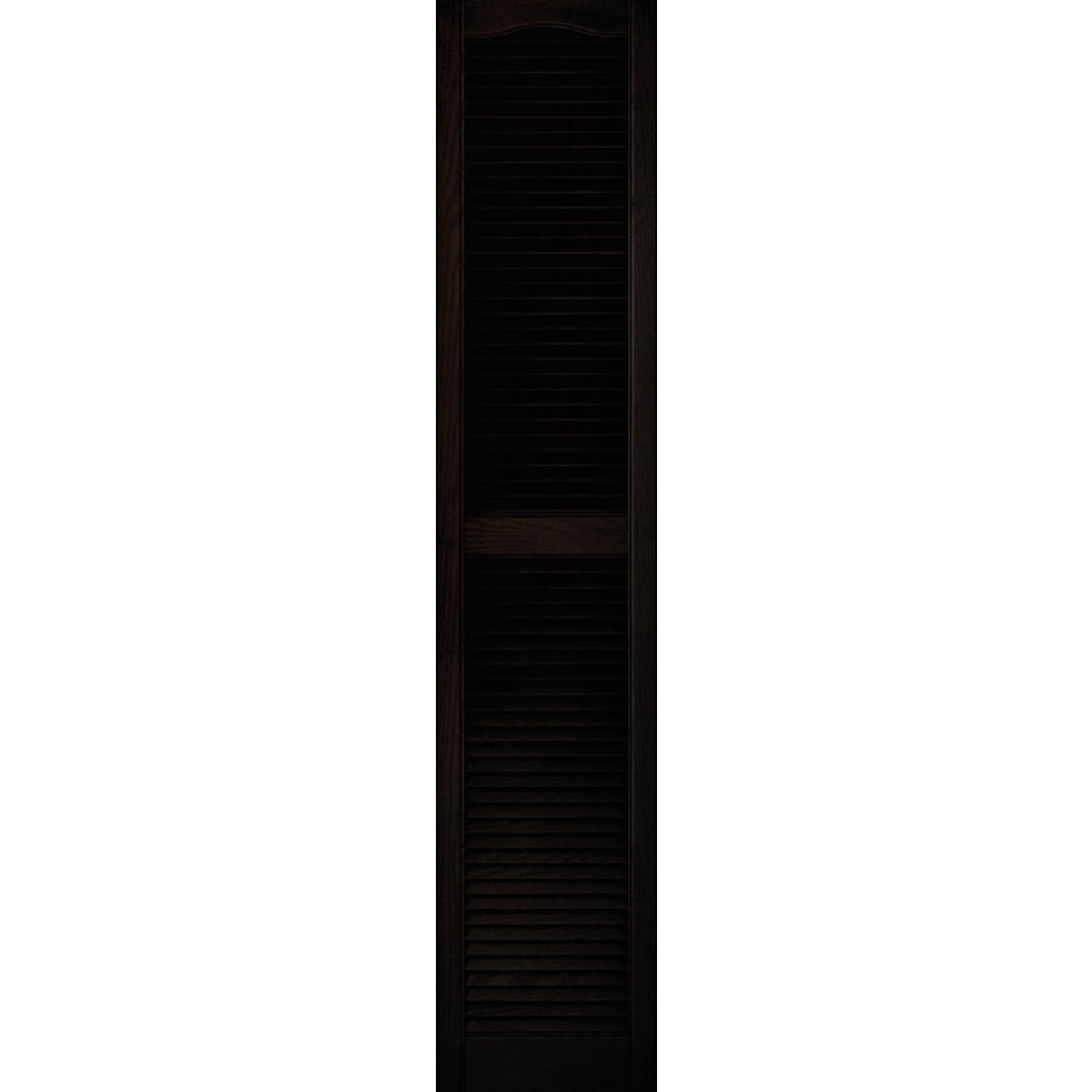 15X72 BLK LOUVER SHUTTER - 020140072002 by The Tapco Group