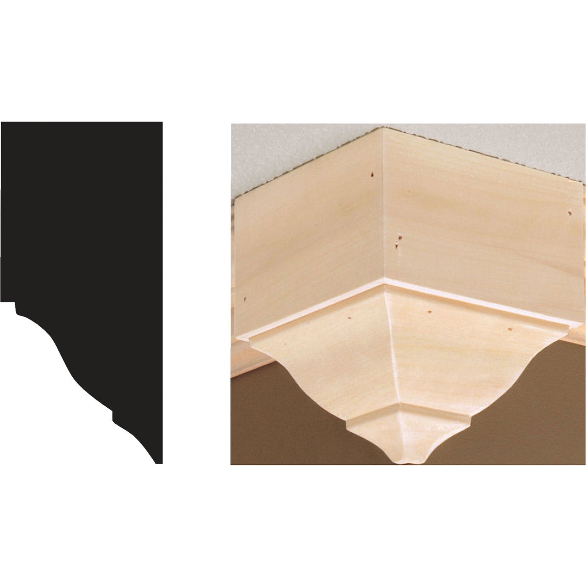 5-3/4X5-1/2X5-1/2 CORNER - OCR7P by House Of Fara Inc