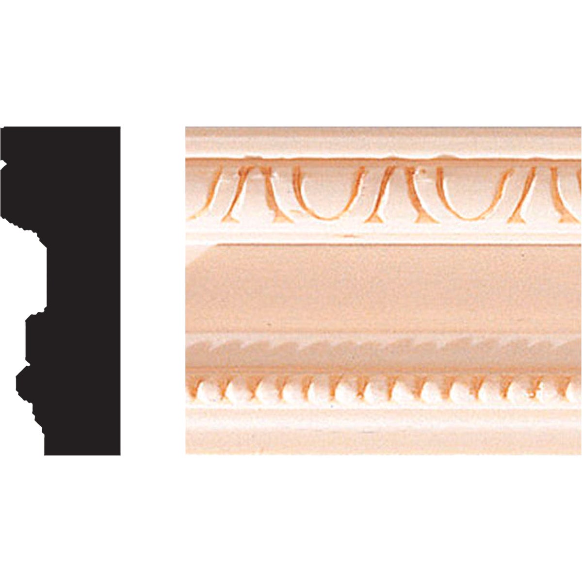 3/4X2"X8' MOULDING - 513 by House Of Fara Inc