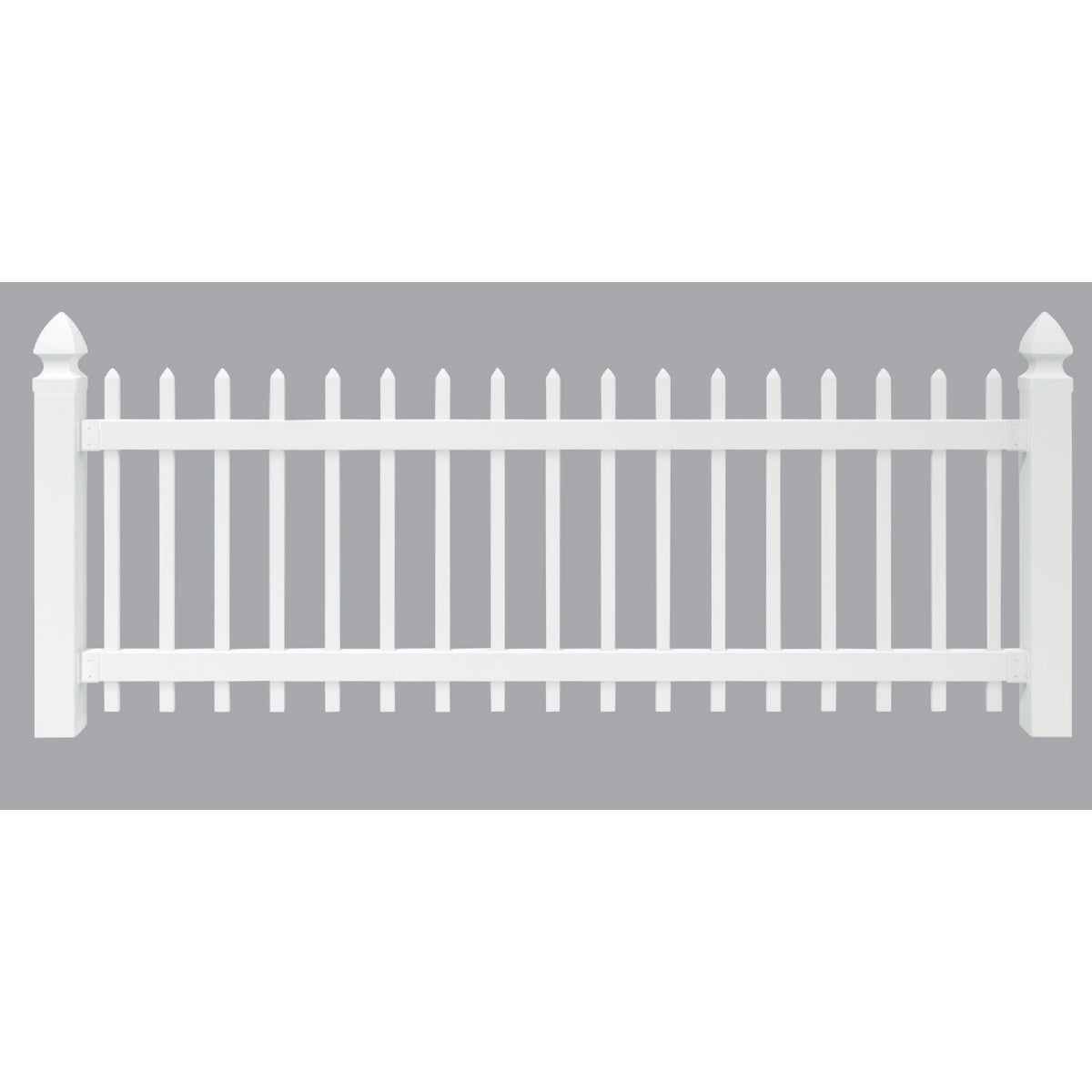 3/8 WH VNYL PICKET FENCE - 128003 by Ufpi Lbr & Treated