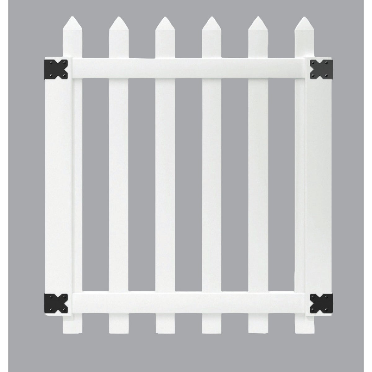 48X41.5 VNYL PICKET GATE - 116065 by Ufpi Lbr & Treated