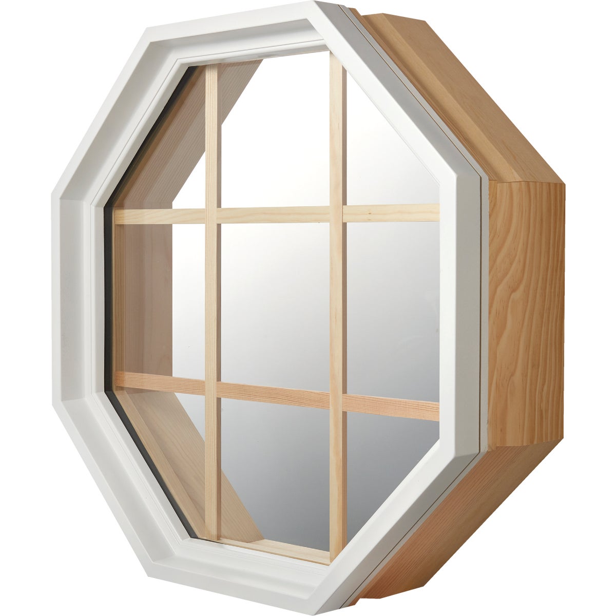 WHT VNYL OCTAGON WINDOW - 21111 by Century Speci Window