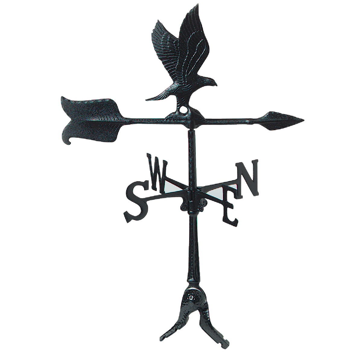 24" BLK EAGLE WINDVANE - WV3-A-50SR-BKND by Whitehall Products
