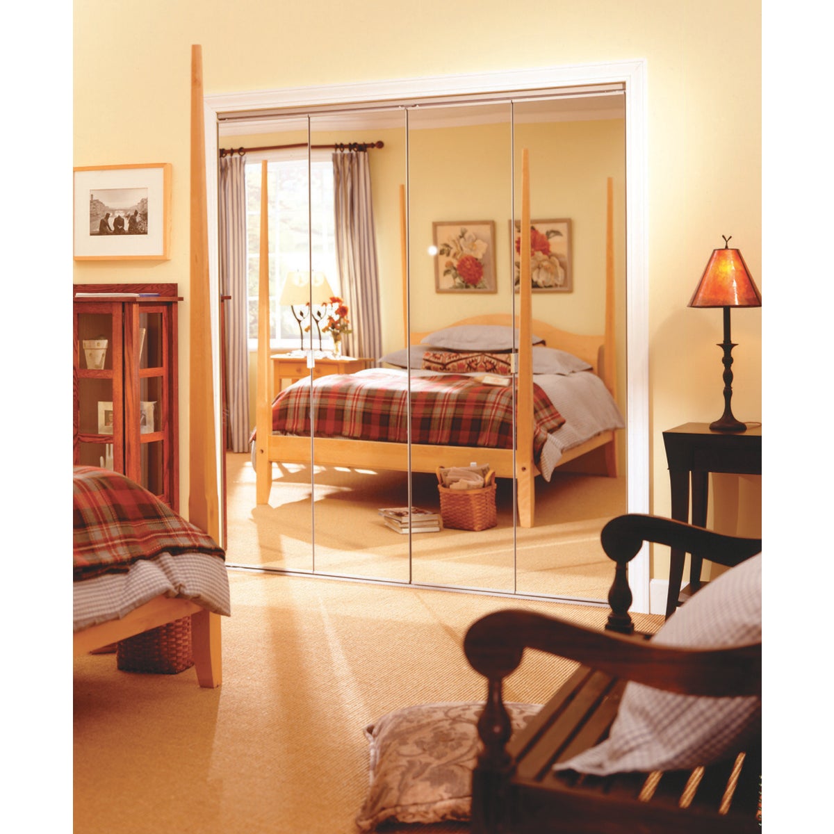 4900 24X80 WHT BIFLD DR - 24-8234 by Home Decor Innov