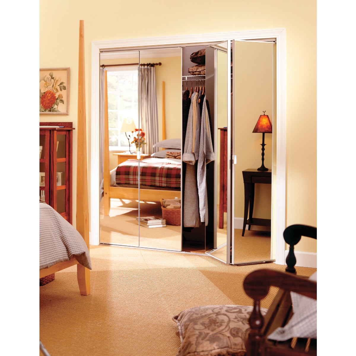 4900 36X80 WHT BIFLD DR - 24-8238 by Home Decor Innov