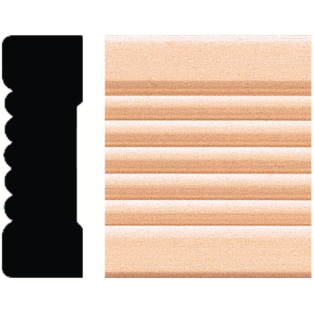 21/32X2-1/4X8' CASING - 581 by House Of Fara Inc