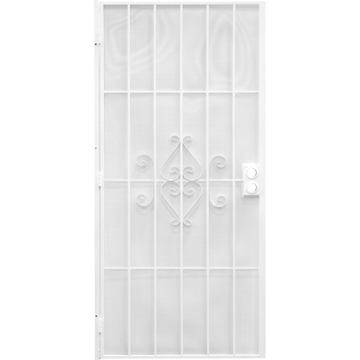 36" WHT SECURITY DOOR - 3818WH3068 by Superior Building Pr
