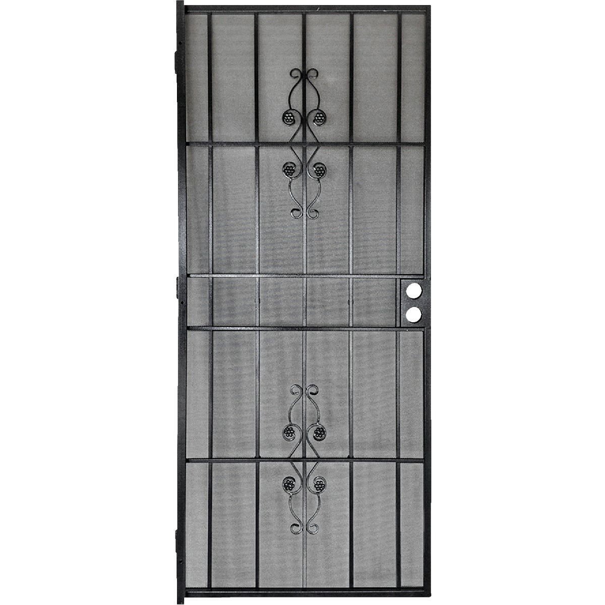 36" BLK SECURITY DOOR - 3853BK3068 by Superior Building Pr