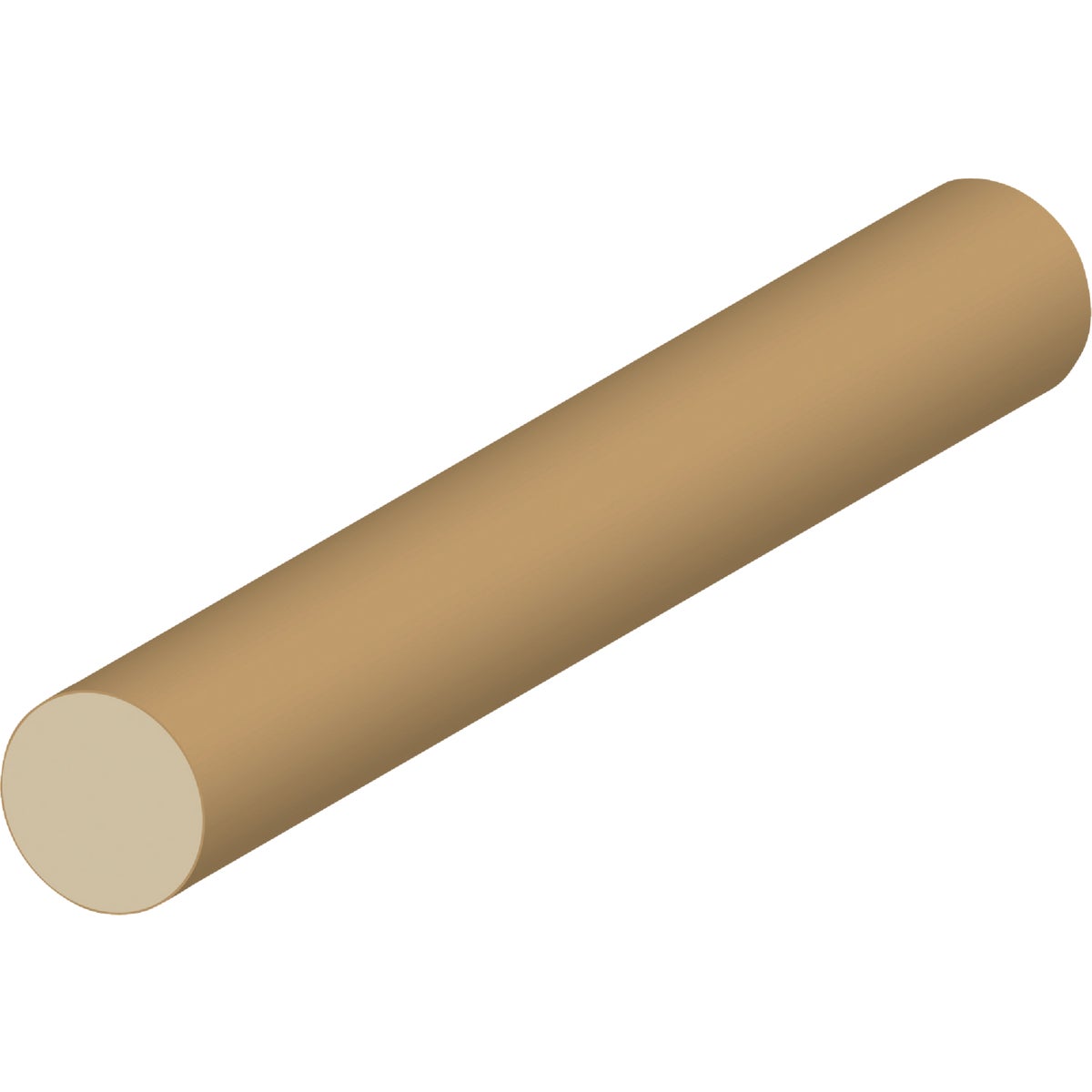 LWM233 HEM 1-1/4X8'ROUND - 23380HEMF by Jim White Millwork