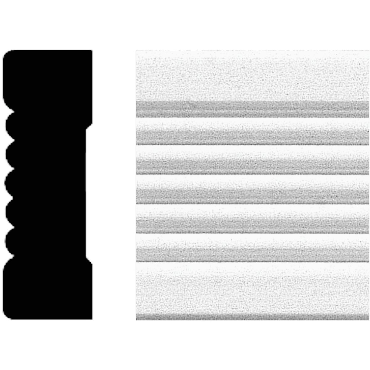 3/4X2-1/4 FLUTED CASING