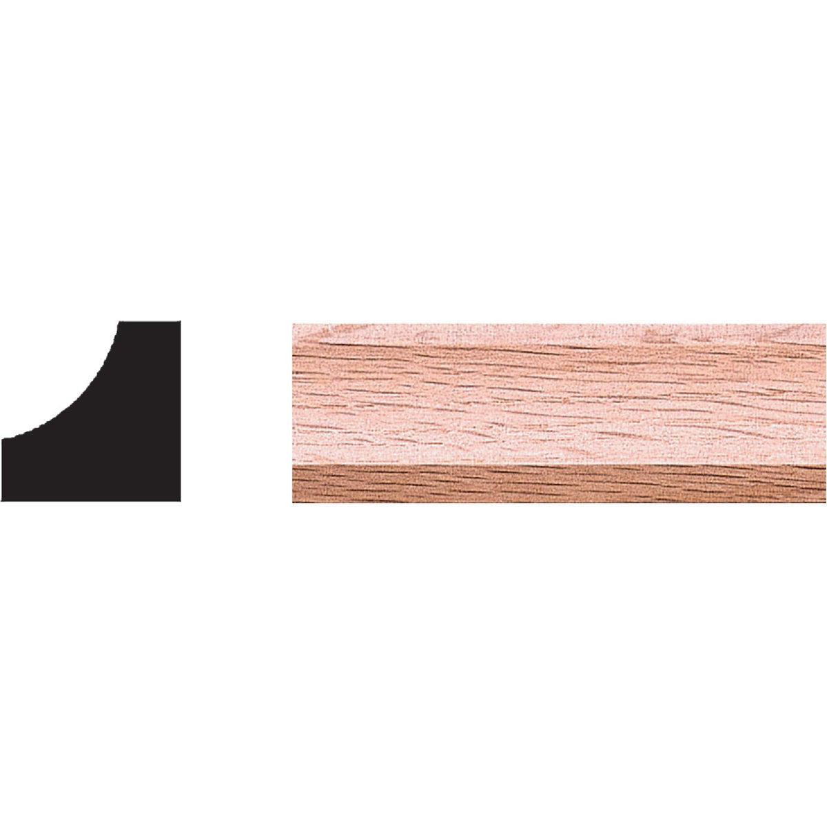 3/4X3/4"X8' OAK COVE - 9507 by House Of Fara Inc