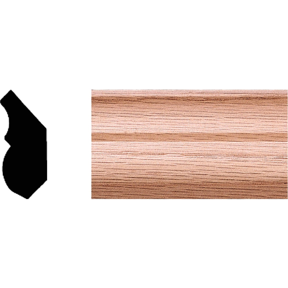 3/4X1-3/4"X8' OAK CROWN - 9555 by House Of Fara Inc