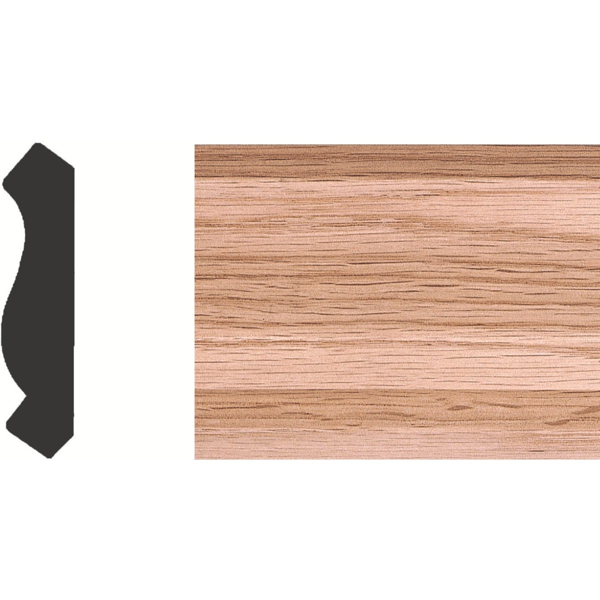 3/4X3-1/4"X8' OAK CROWN - 9577 by House Of Fara Inc