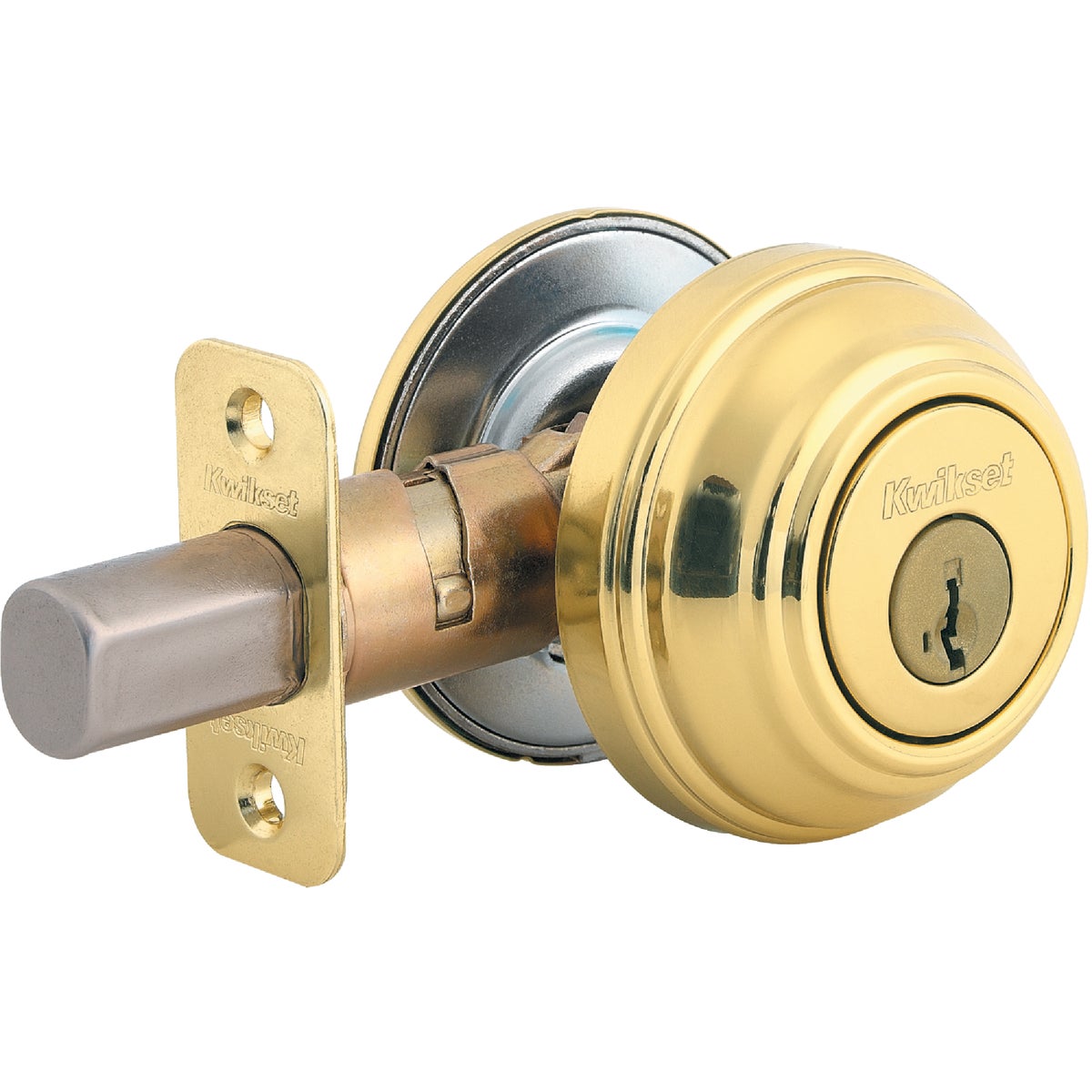 PB 1CYL SK K4 DEADBOLT - 980 3 SMT CP K4 by Kwikset