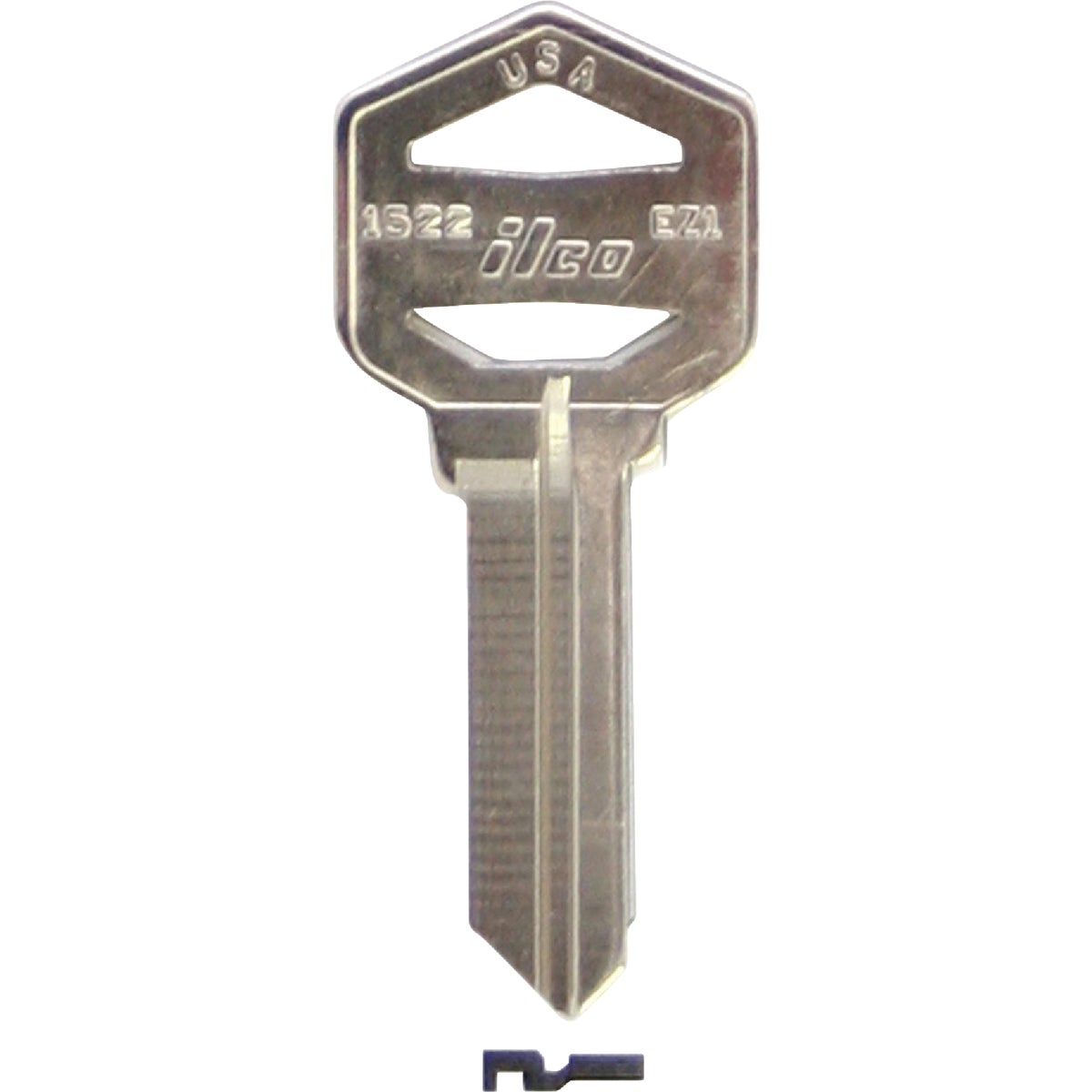 EZ1 DOOR KEY - 1522 by Ilco Corp