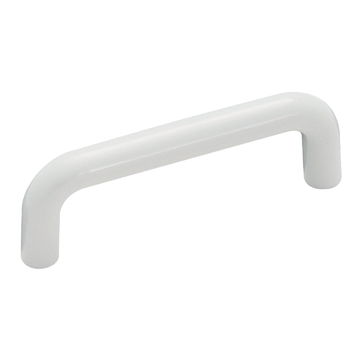 3-5/16" WHT PLST PULL - BP803-PW by Amerock Corporation