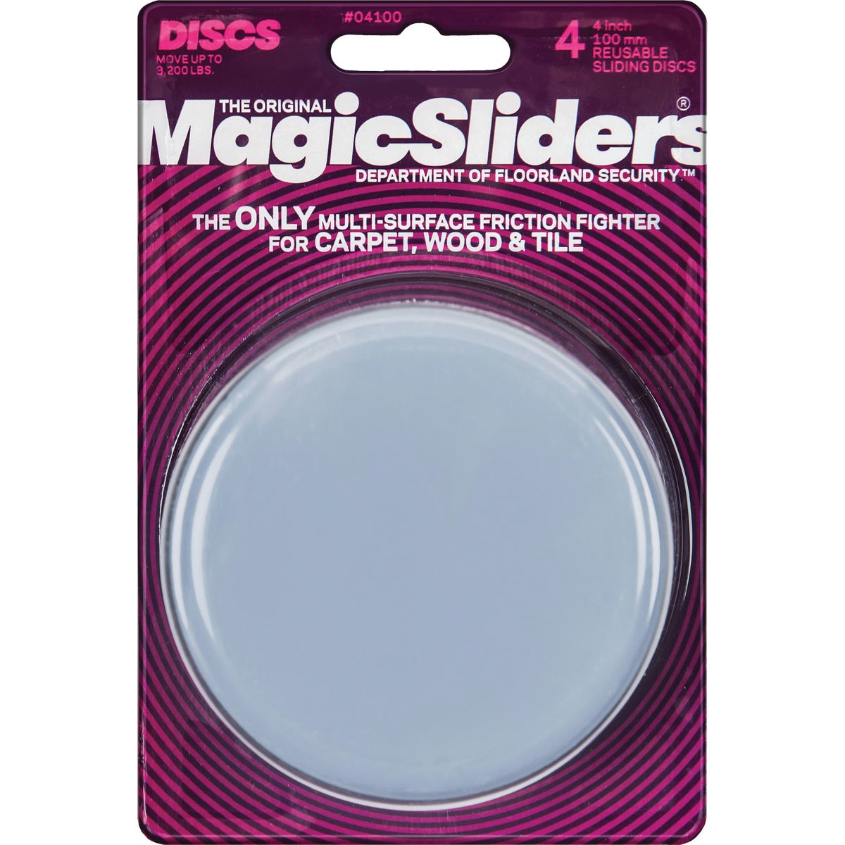 4" ROUND MAGIC SLIDER - 04100 by Magic Sliders