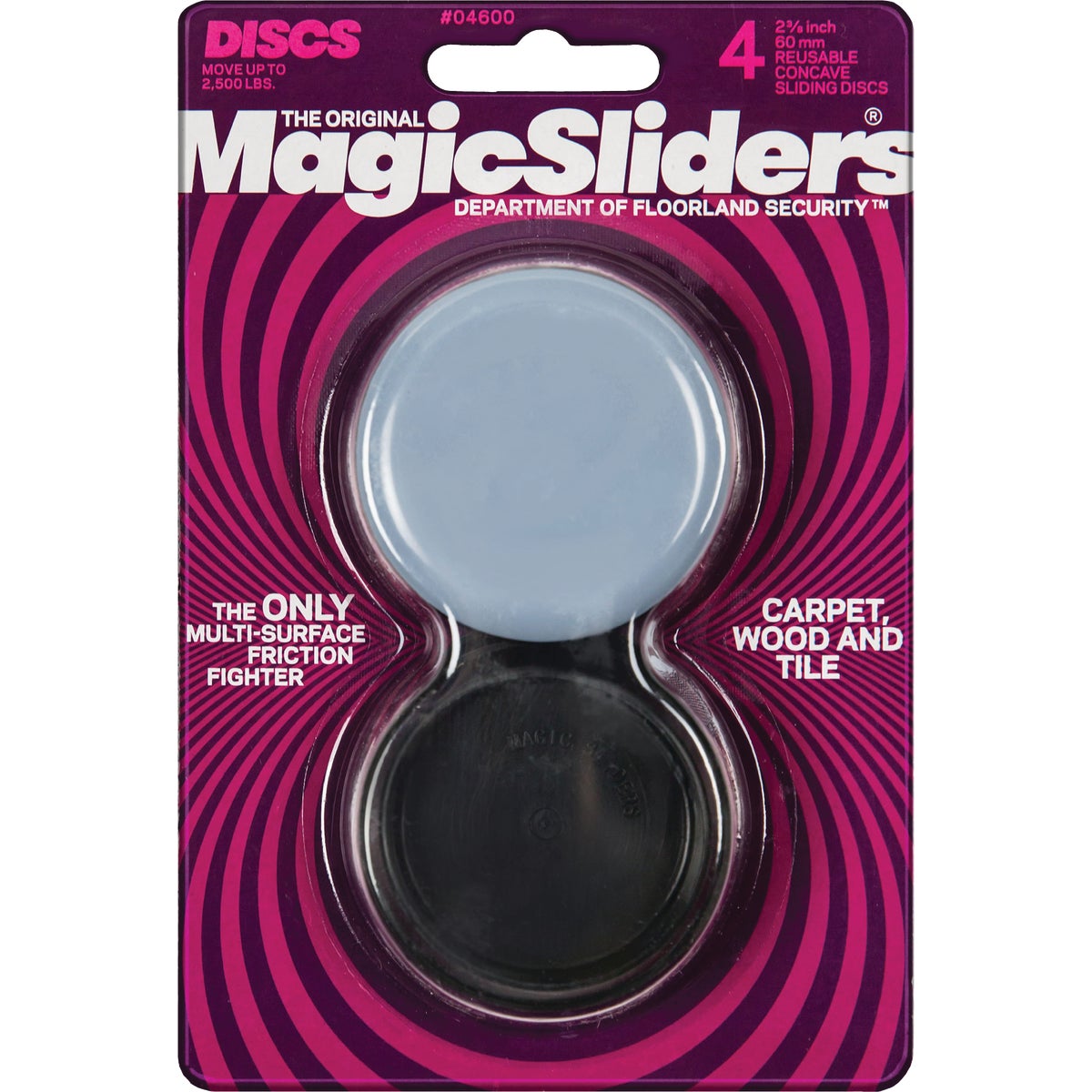 2-3/8" CONCAVE SLIDER - 04600 by Magic Sliders