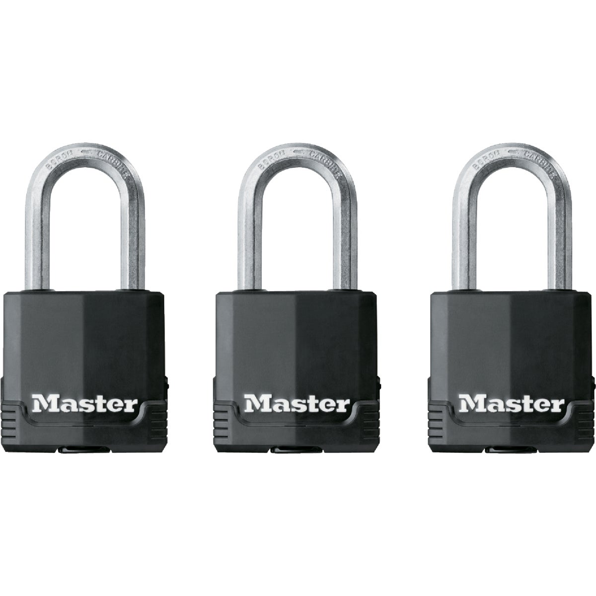 3PK MAGNUM COVRD PADLOCK - M115XTRILF by Master Lock Company