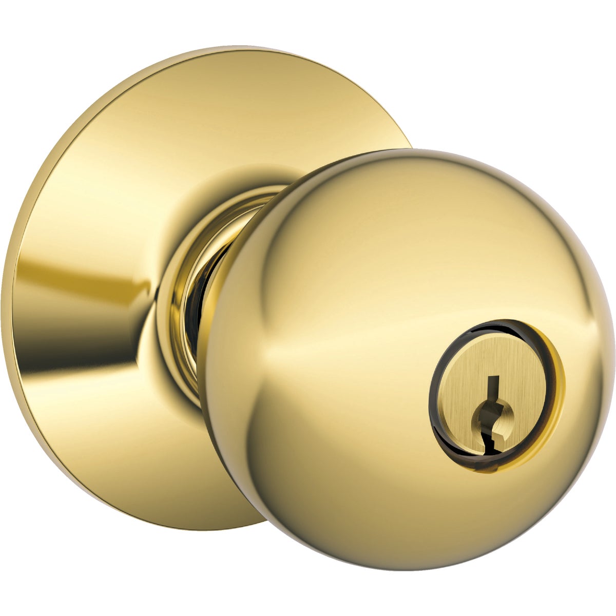 PB ORBT ENTRY LOCKSET BX - F51ORB605 by Schlage Lock Co