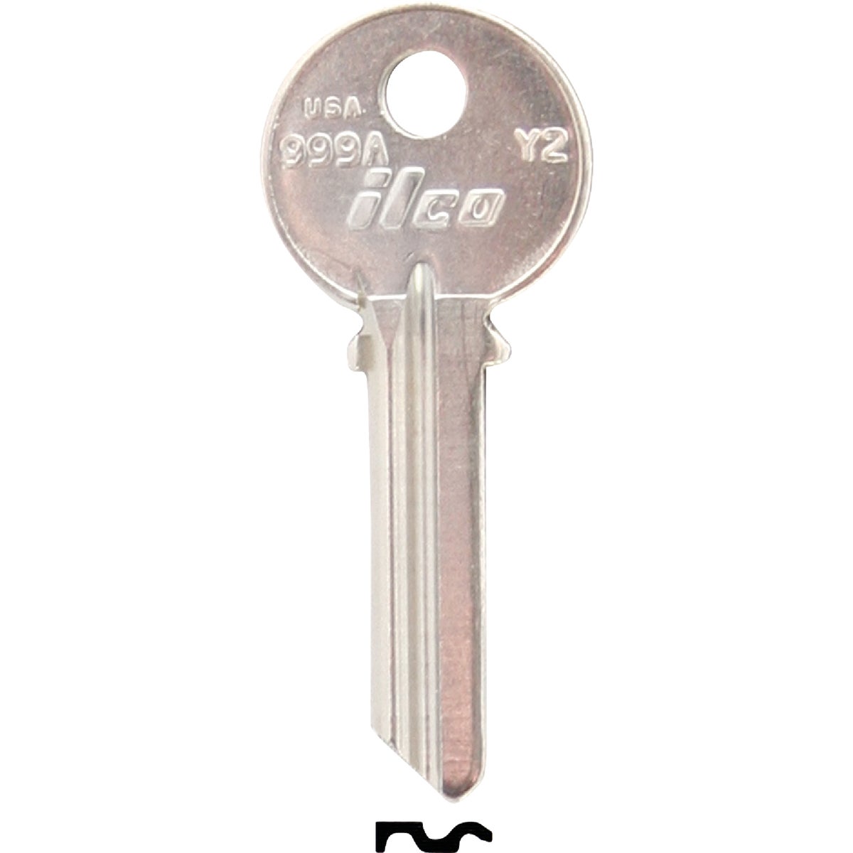 Y2 Brass Key Blanks
