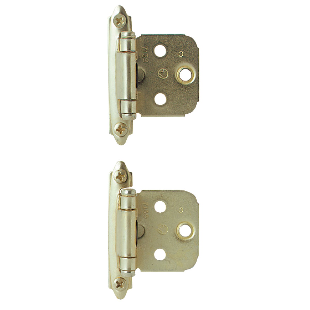 2-3/4" PB OVERLAY HINGE - BP3429-3 by Amerock Corporation
