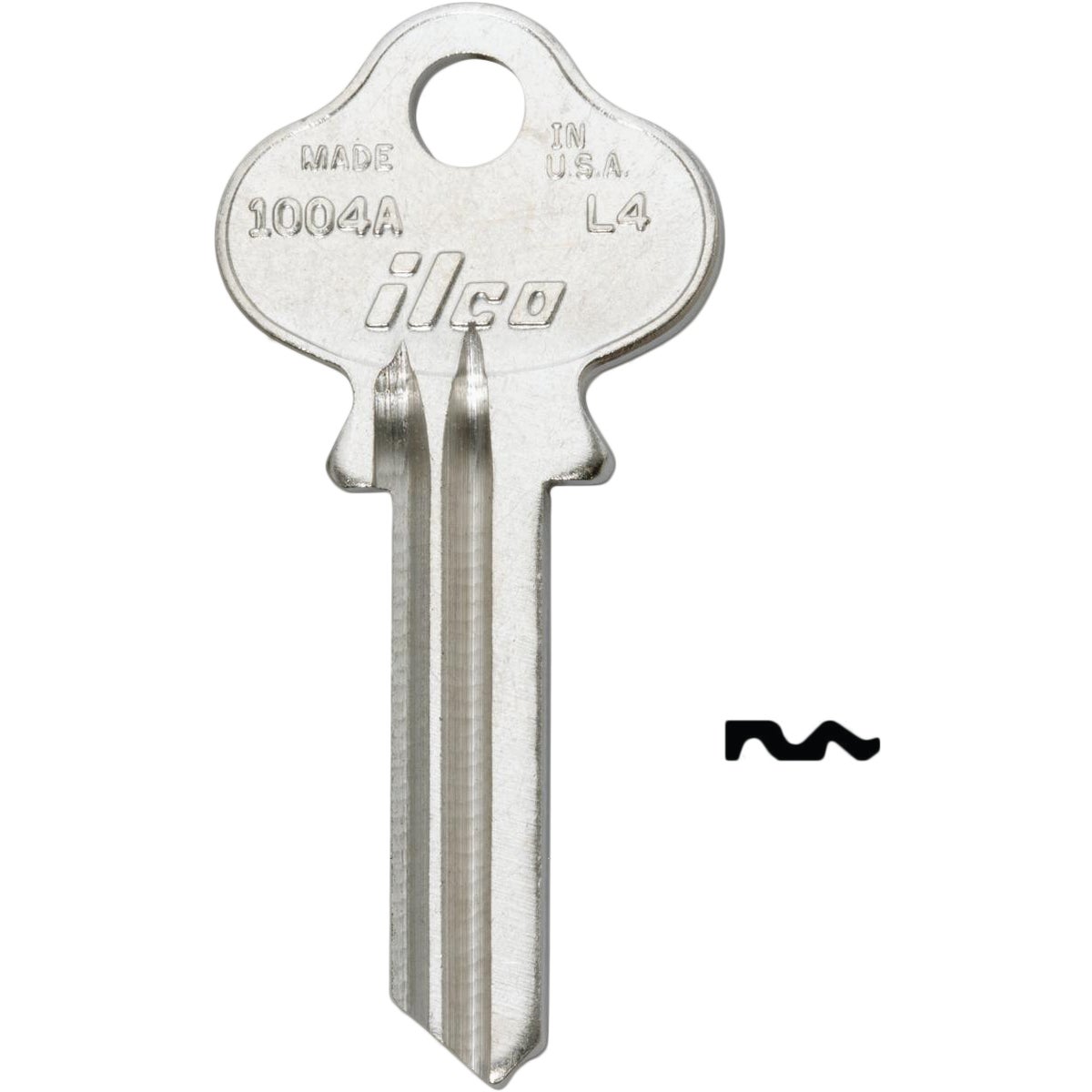 L1 DIB LOCKWOOD DOOR KEY - 1004 DIB by Ilco Corp
