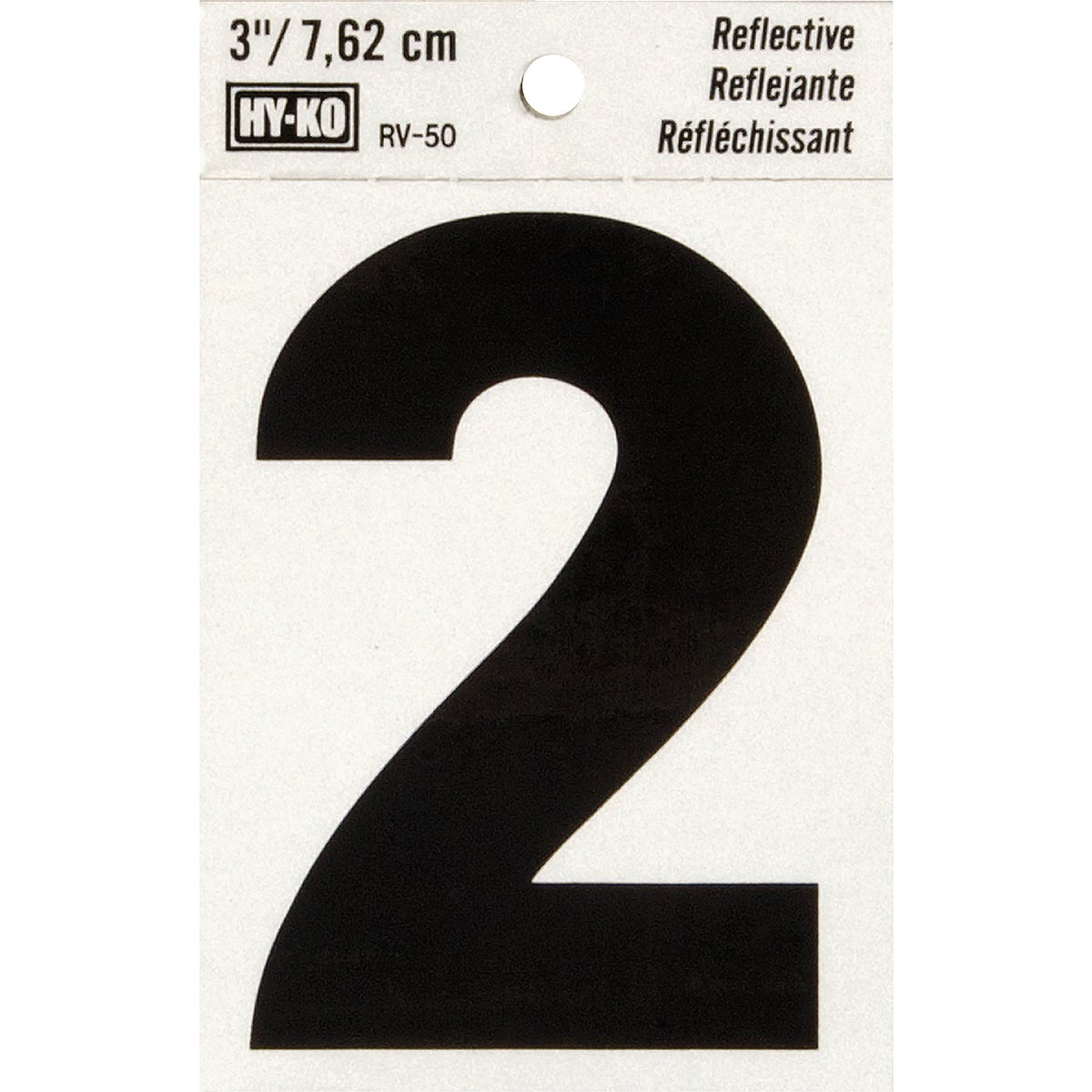 3" REFLECT NUMBER 2