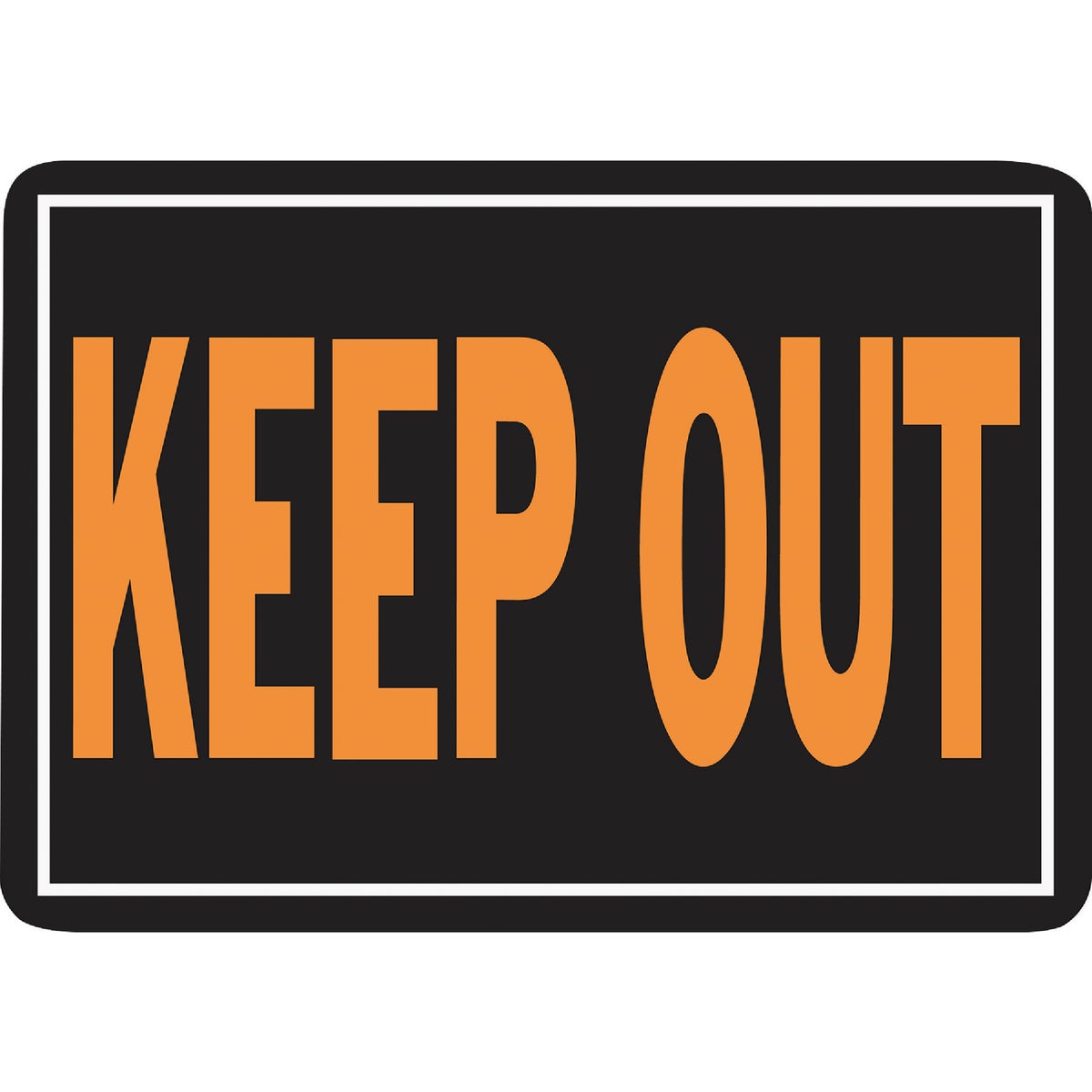 10X14 KEEP OUT SIGN - 807 by Hy Ko Prods Co