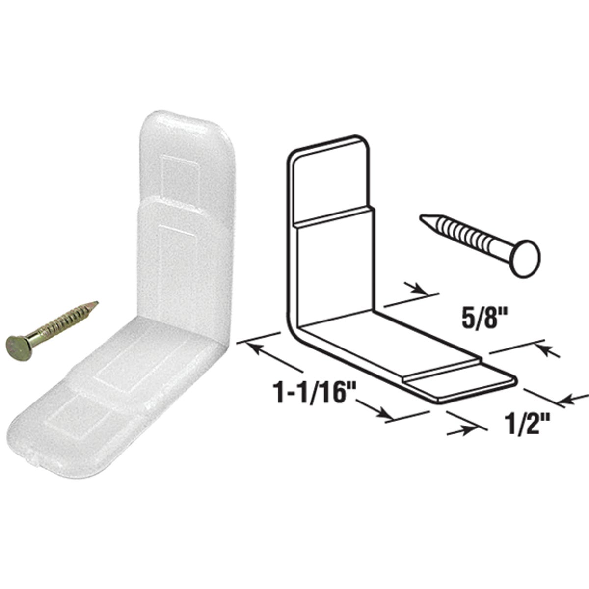 Plastic Wear Strips - 22843 by Prime Line Products