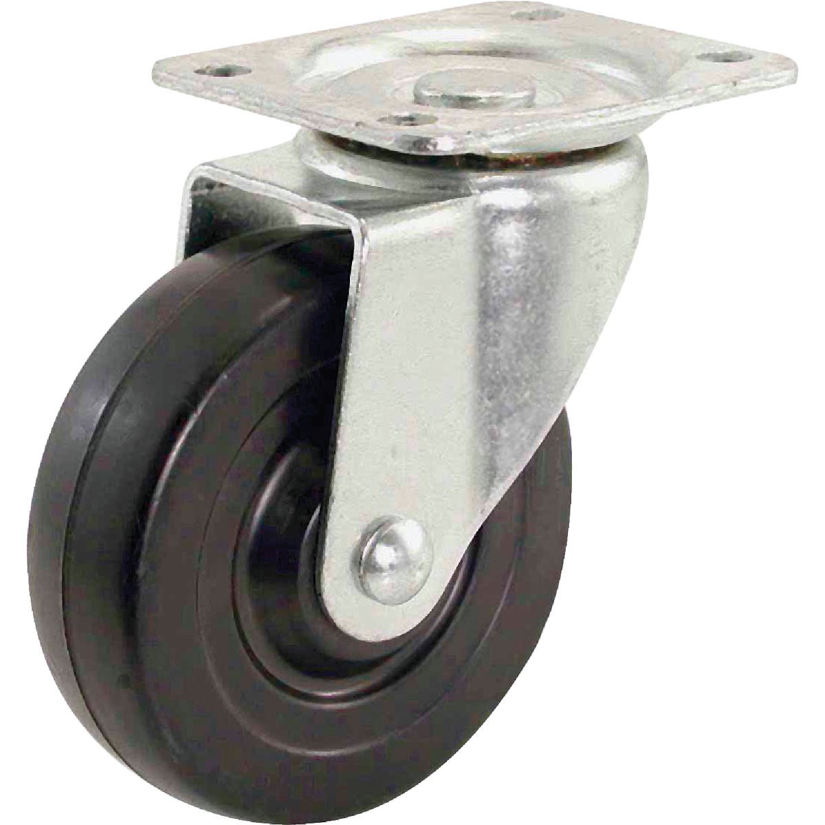 4" RUBBER SP CASTER - 9629 by Shepherd Hardware
