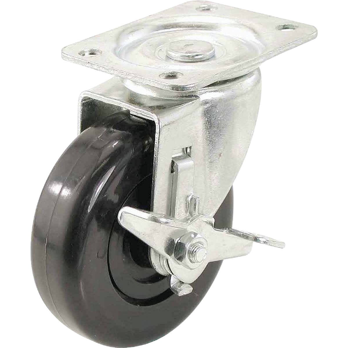 4" RUBBER SP CASTER - 3116 by Shepherd Hardware