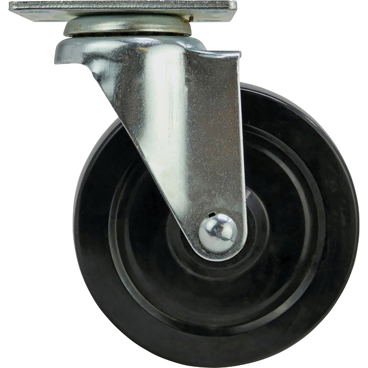 5" RUBBER SP CASTER - 9787 by Shepherd Hardware