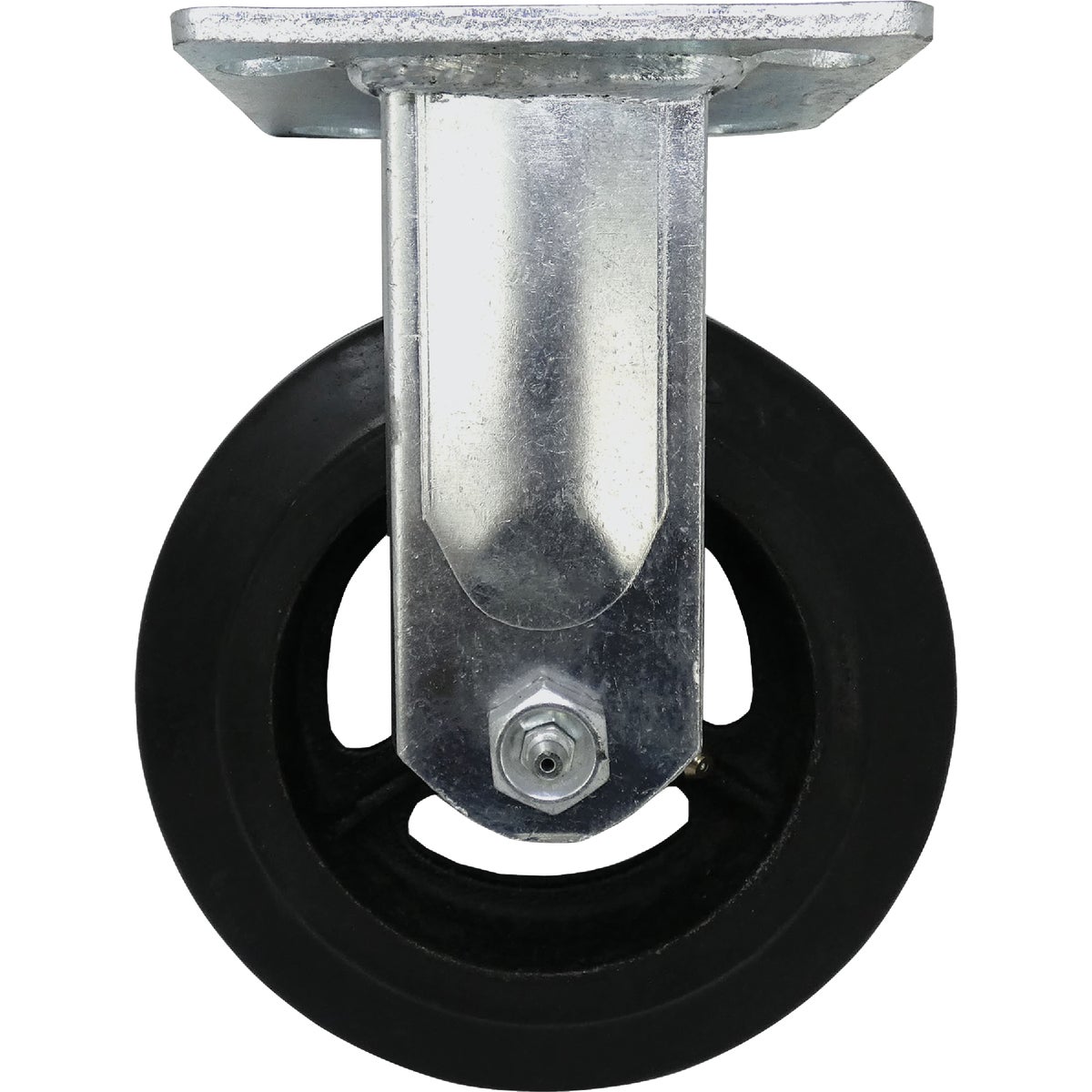 5" RIGID RUBBER CASTER - 9789 by Shepherd Hardware