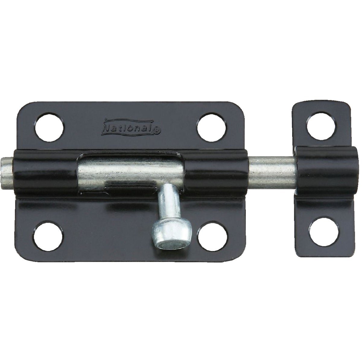 3" BLK BARREL BOLT - N151522 by National Mfg Co