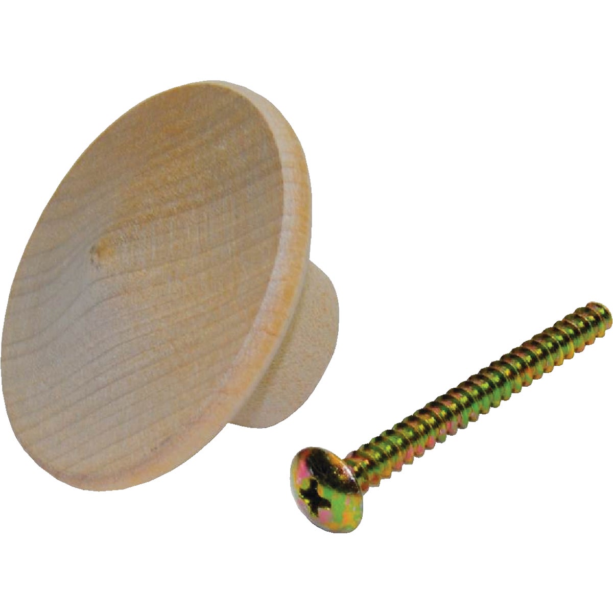 1-3/4" WOOD KNOB - 36-PPK2 by Johnson Products