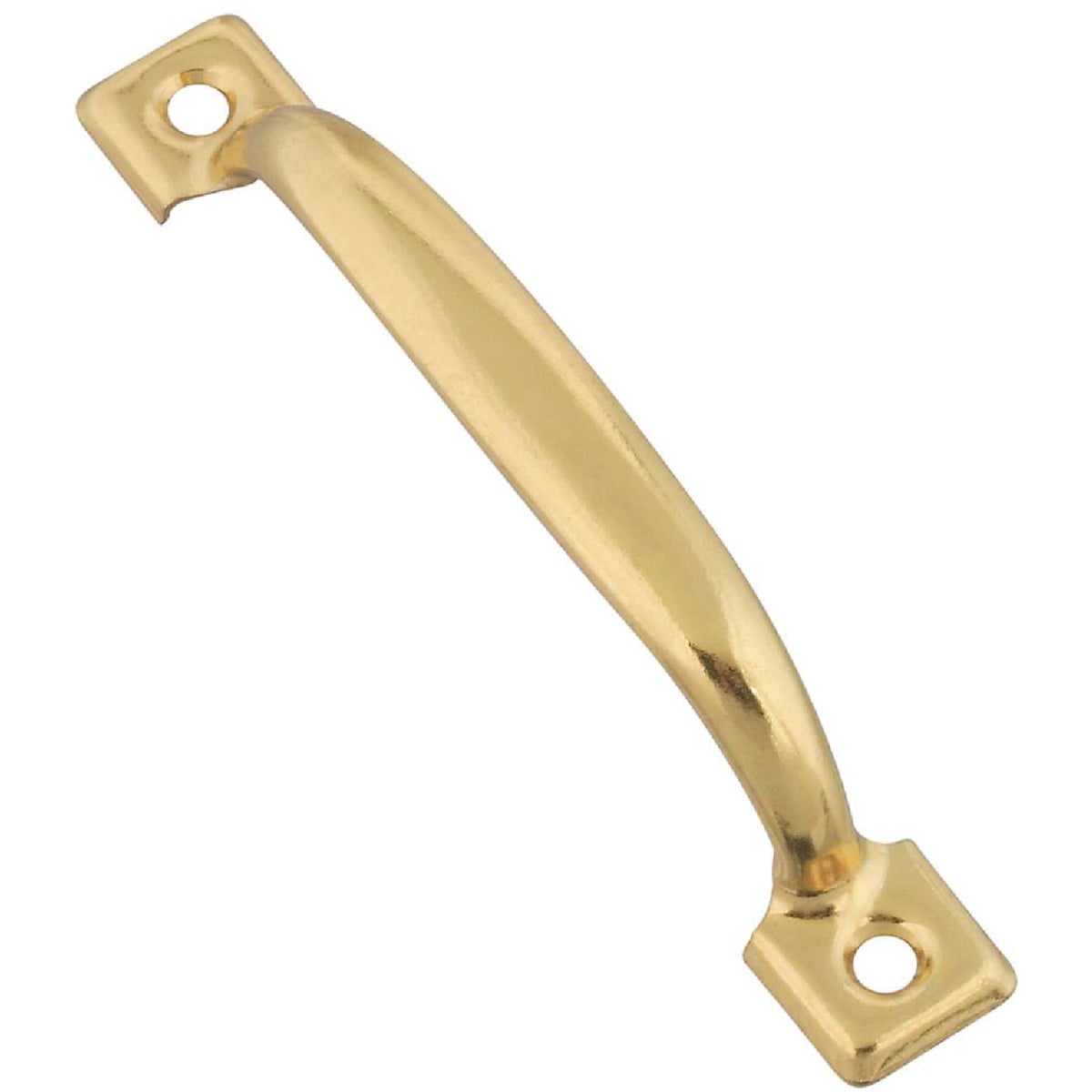 4-3/4" BRASS DOOR PULL - N117754 by National Mfg Co