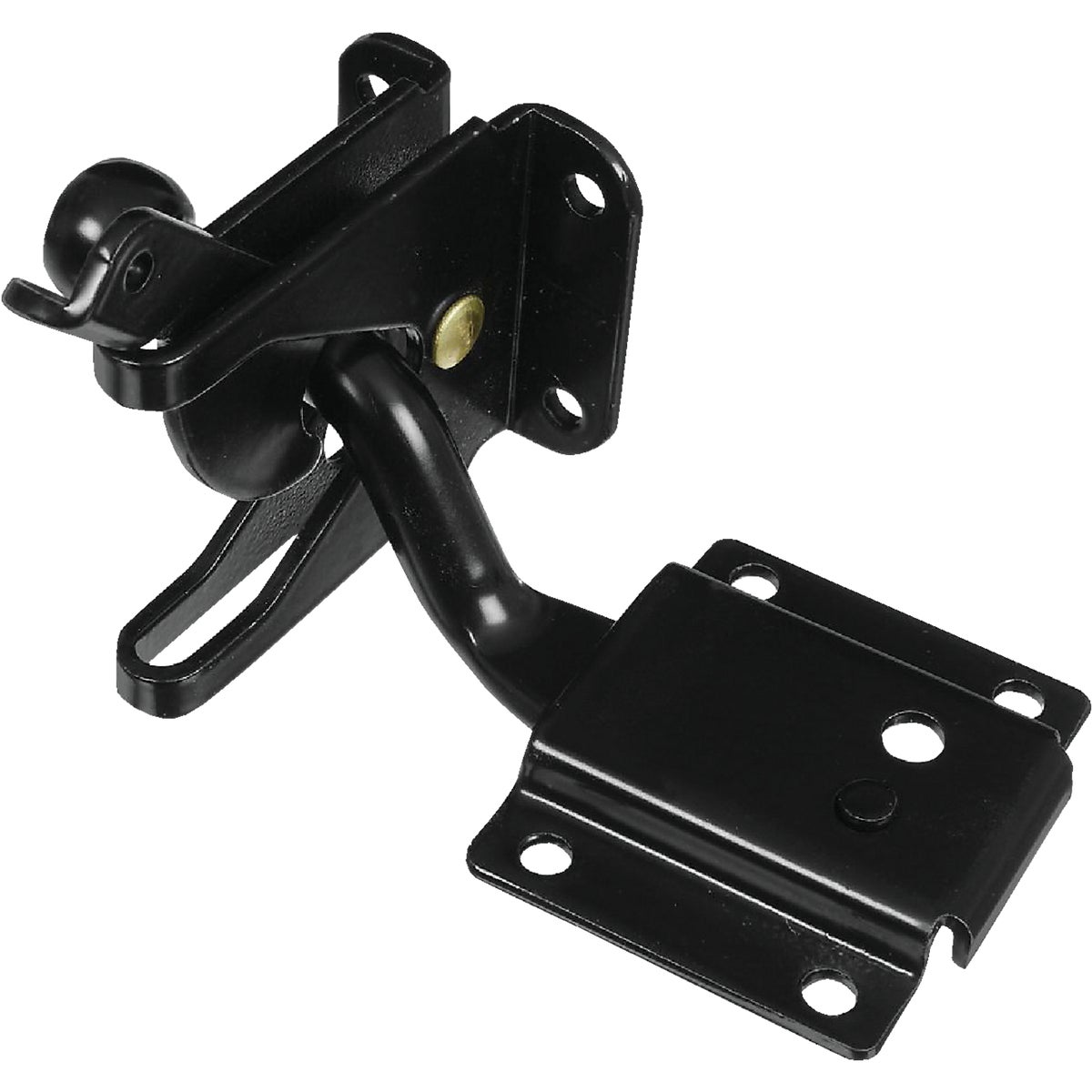 4" BLACK GATE MAX LATCH - N342626 by National Mfg Co