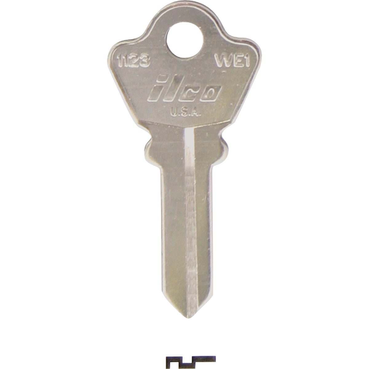 WE1 WELCH CAM LOCK KEY - 1123 by Ilco Corp
