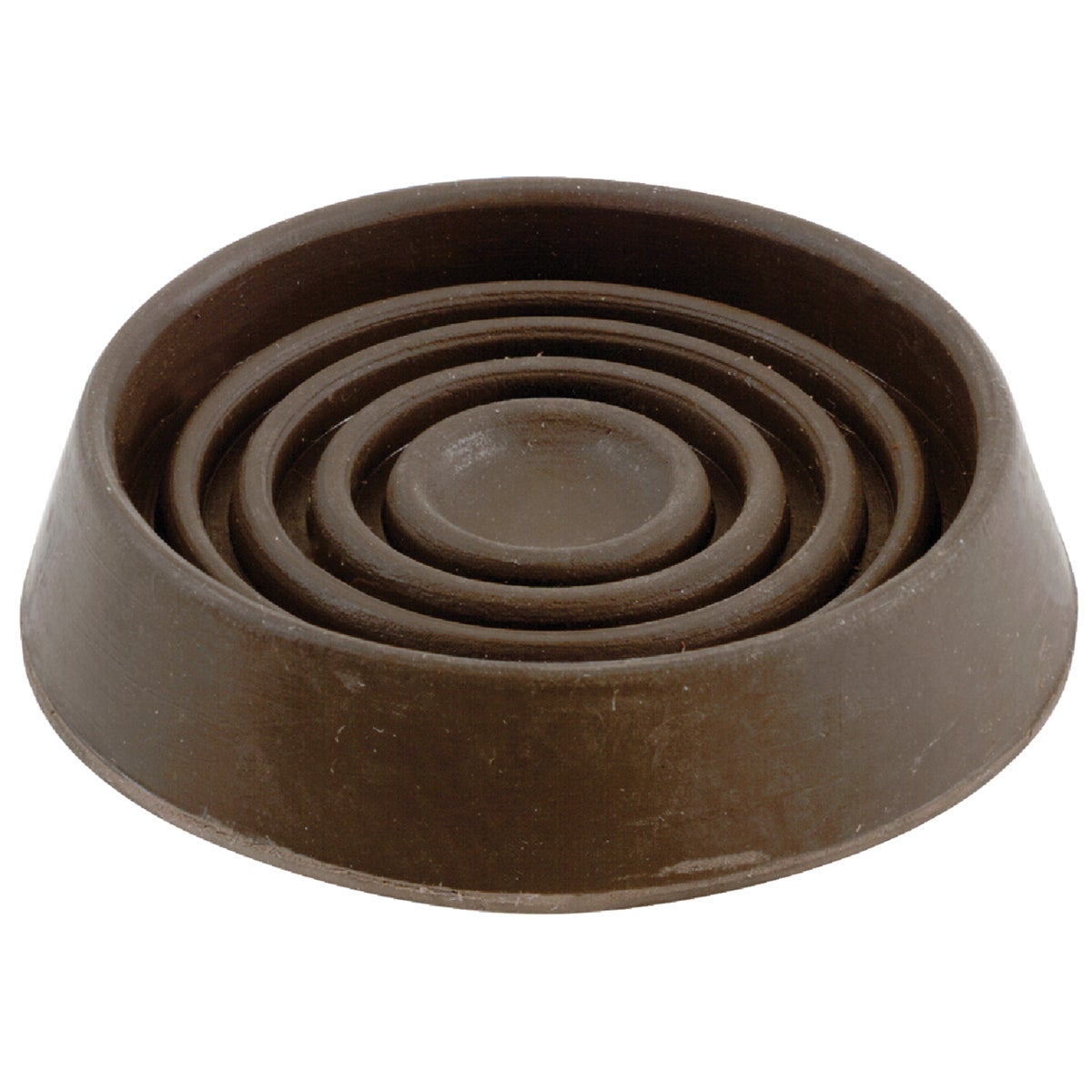 1-3/4" BRN RD CASTER CUP - 209872 by Shepherd Hardware