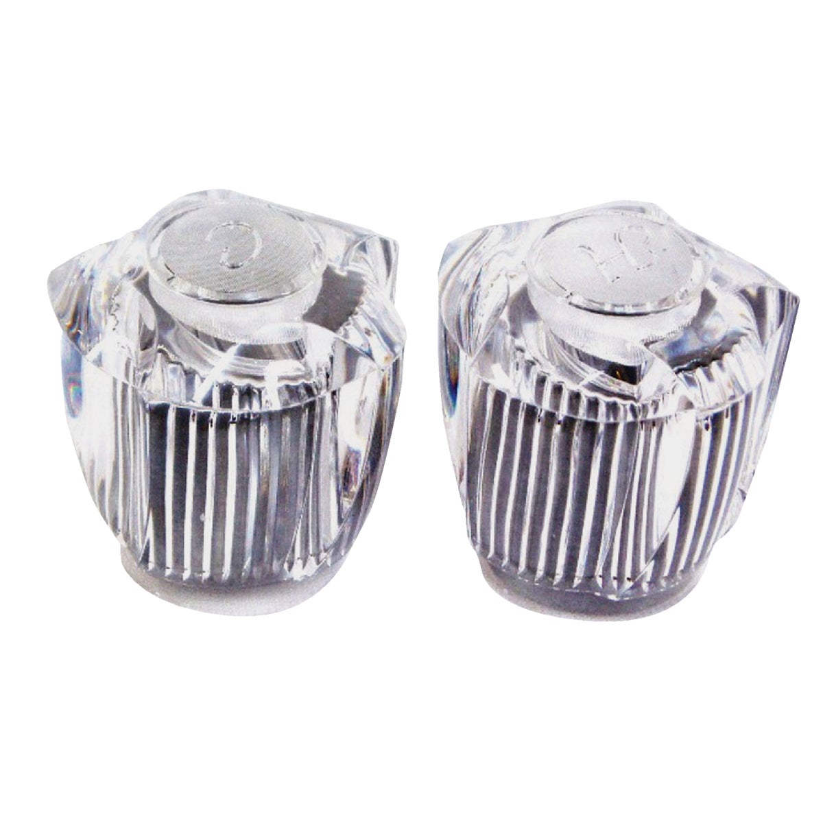 CLEAR FAUCET HANDLE - P-016C by U S Hardware