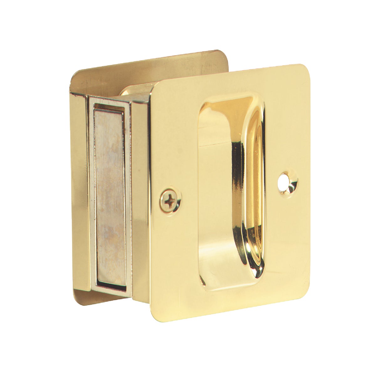 PB PASS POCKET DOOR PULL - SC990B-605 by Schlage Lock Co