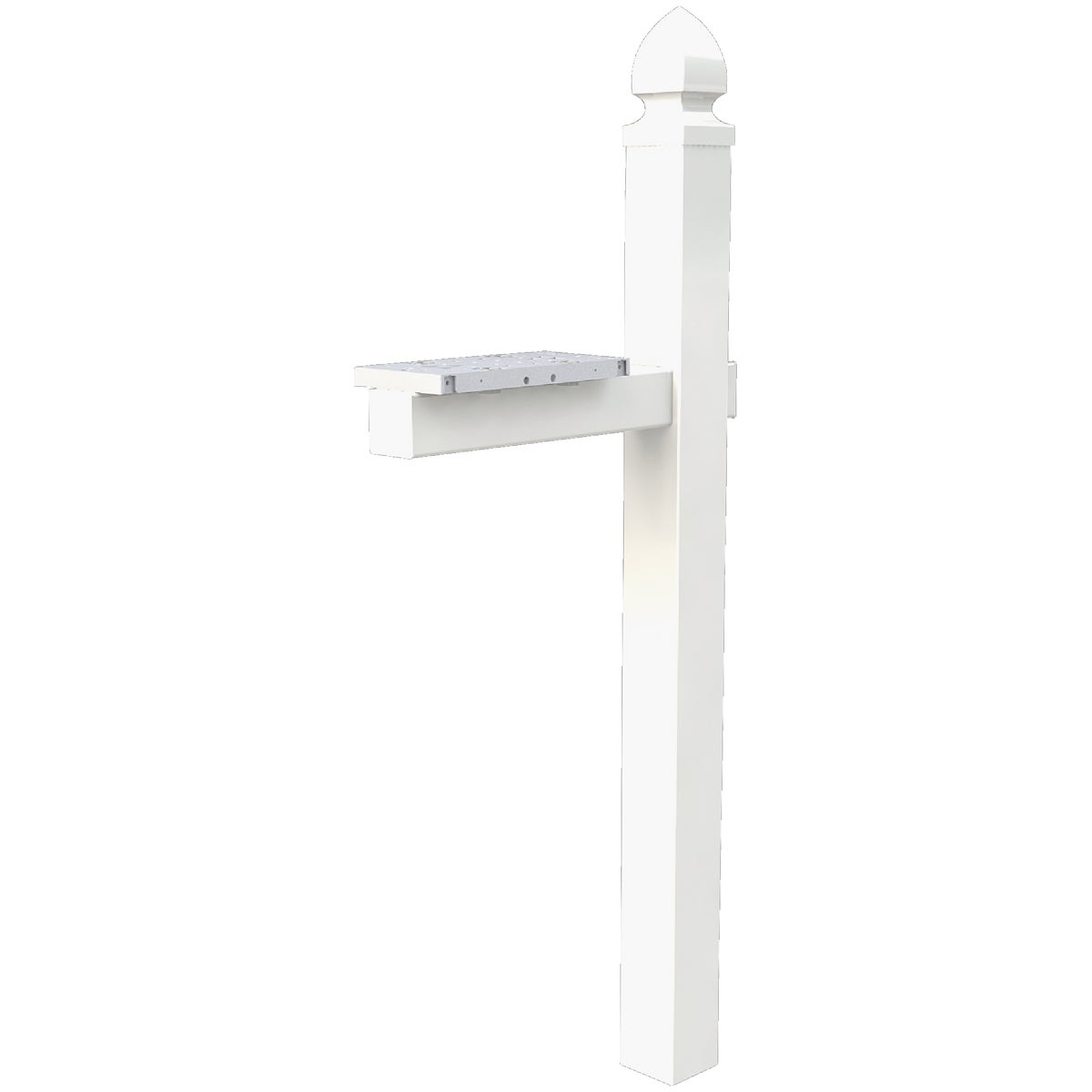 WHITE CROSSARM POST - PP500W/P2203WT by Solar Group