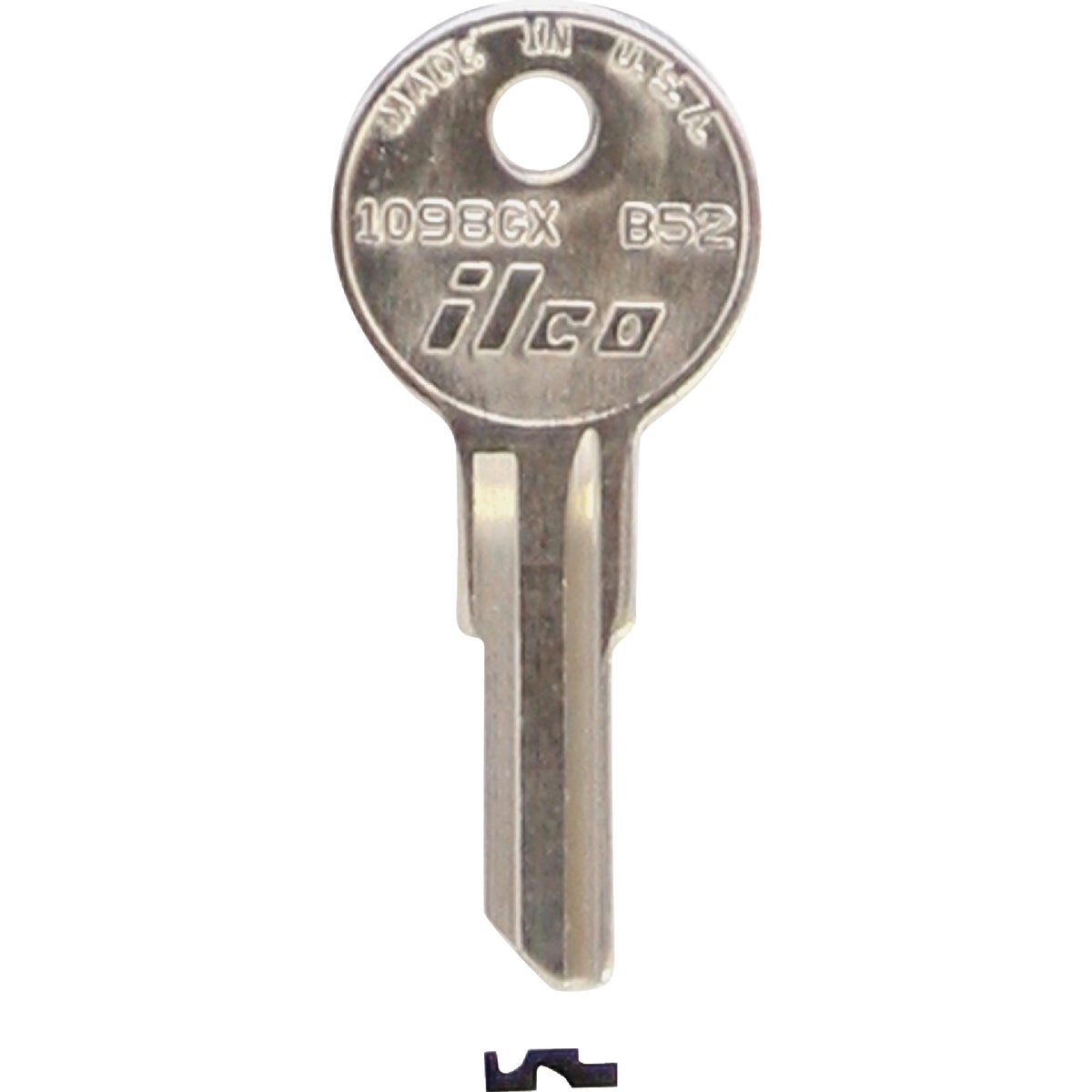 B52 GM AUTO KEY - 1098GX by Ilco Corp