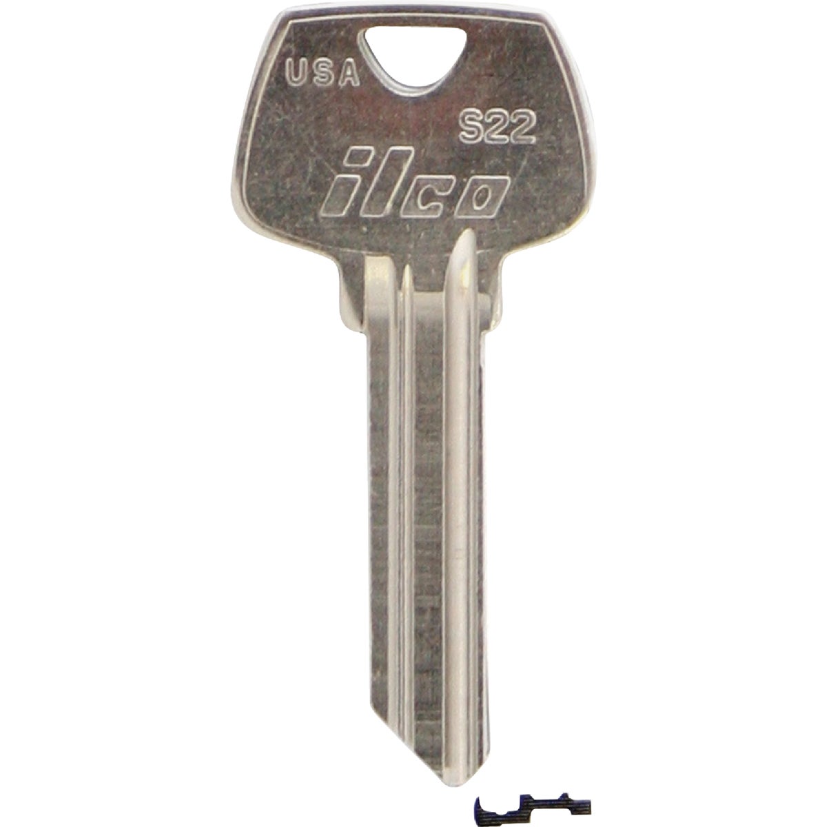S22 SARGENT DOOR KEY - S22 by Ilco Corp