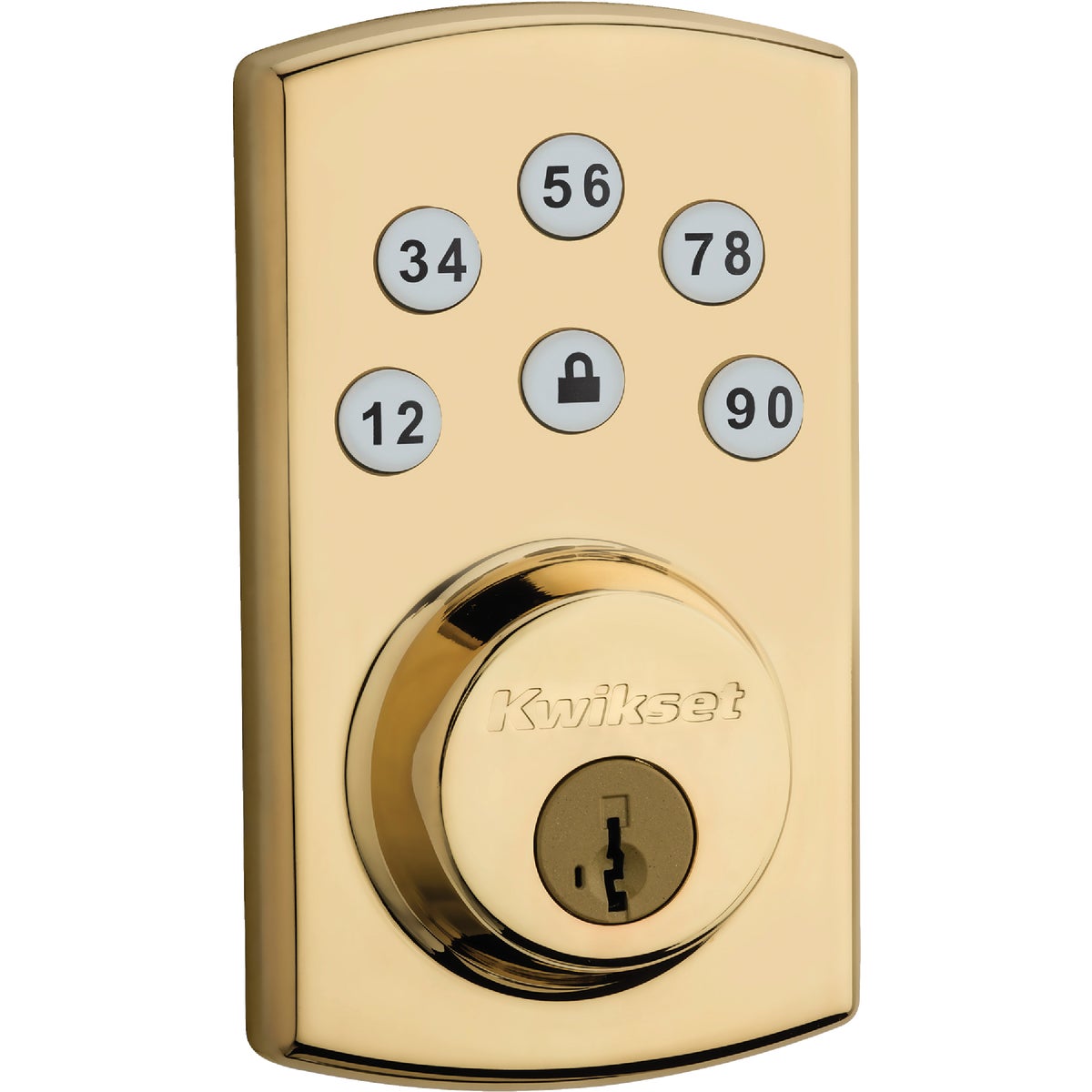 PB POWERBOLT DEADBOLT - 907 L03 SMT CP by Kwikset