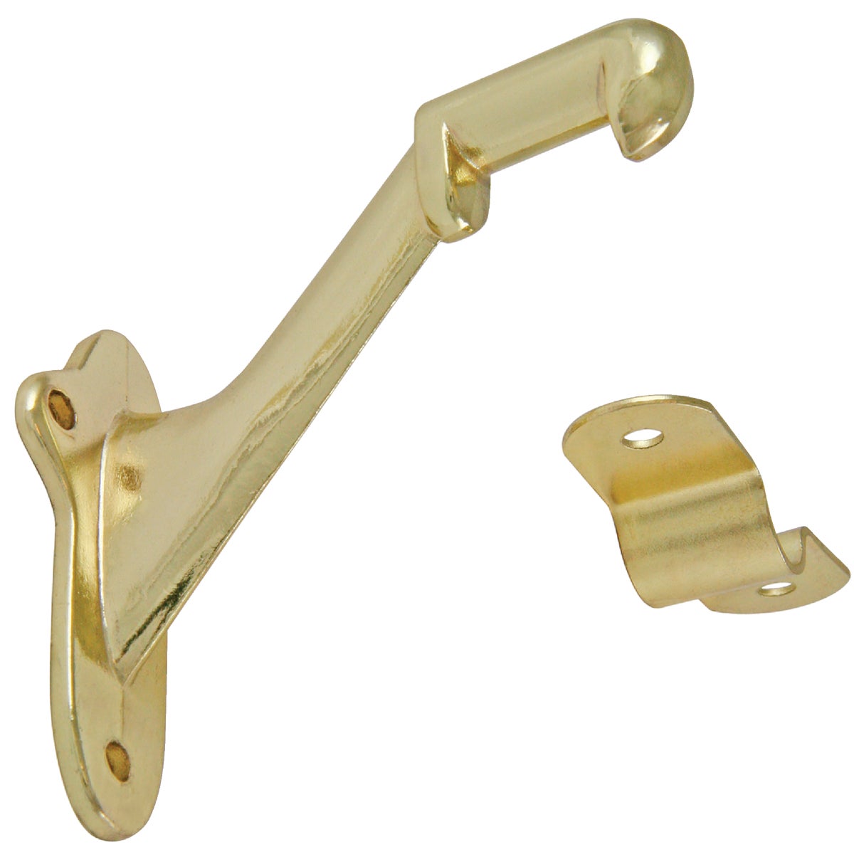 2PC PB HANDRAIL BRACKET - 61730 by Ultra Hardware