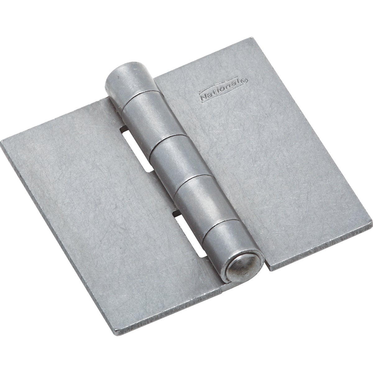 3X3 PLAIN STEEL HINGE - N147694 by National Mfg Co
