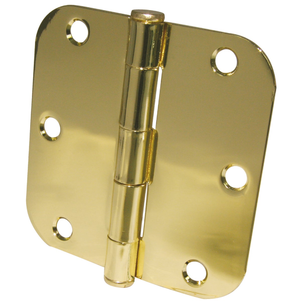 3.5" 5/8RAD PB 3PK HINGE - 61740 by Ultra Hardware